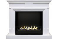 Биокамин в портале Firezo Coventry white, стандарт