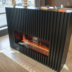 Электрический паровой очаг Sc hones Feuer 3D FireLine 1000 черный