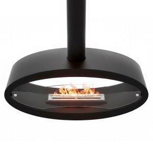 Подвесной биокамин Lux Fire Эллипс 1200