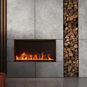 Электрический паровой очаг Schones Feuer 3D FireLine 800 PRO черный