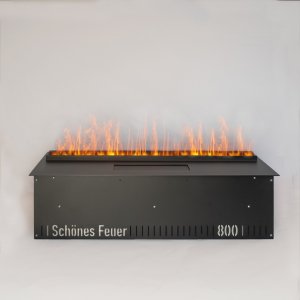 Электрический паровой очаг Schones Feuer 3D FireLine 800 PRO черный