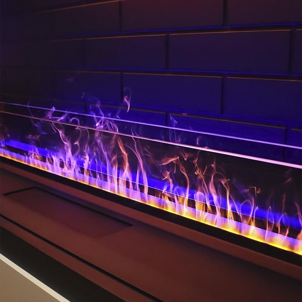 Электрический паровой очаг Schones Feuer 3D FireLine 1200 PRO черный