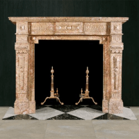 Биокамин в мраморном портале Firezo Relax, стандарт