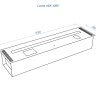 Автоматический биокамин Lux Fire Smart Flame 1000 RC фото 6