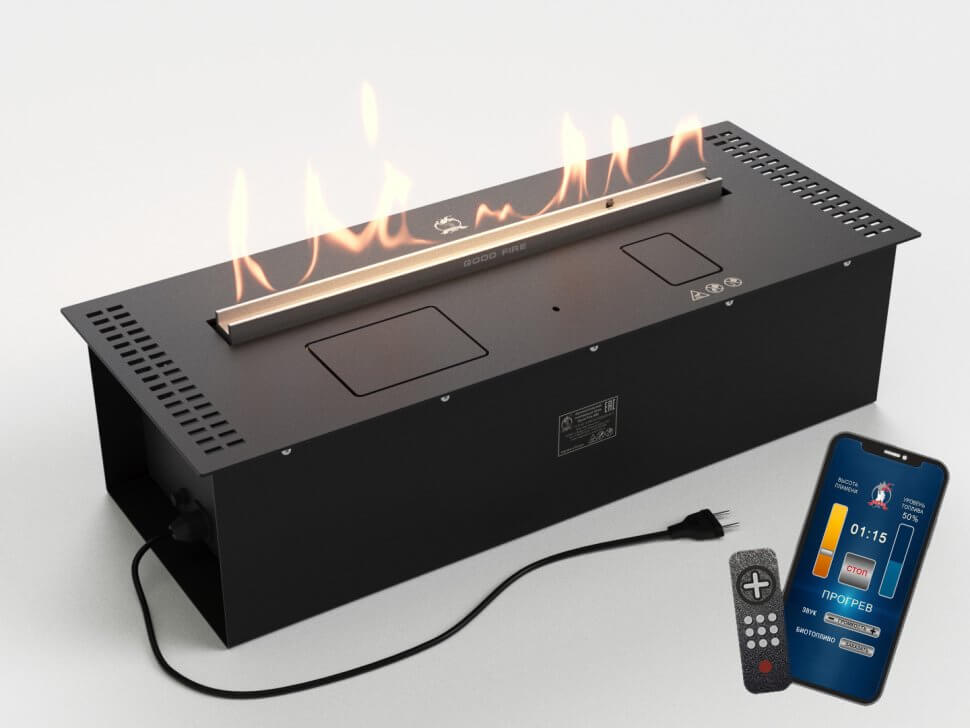 Автоматический биокамин Lux Fire Smart Flame 700 RC