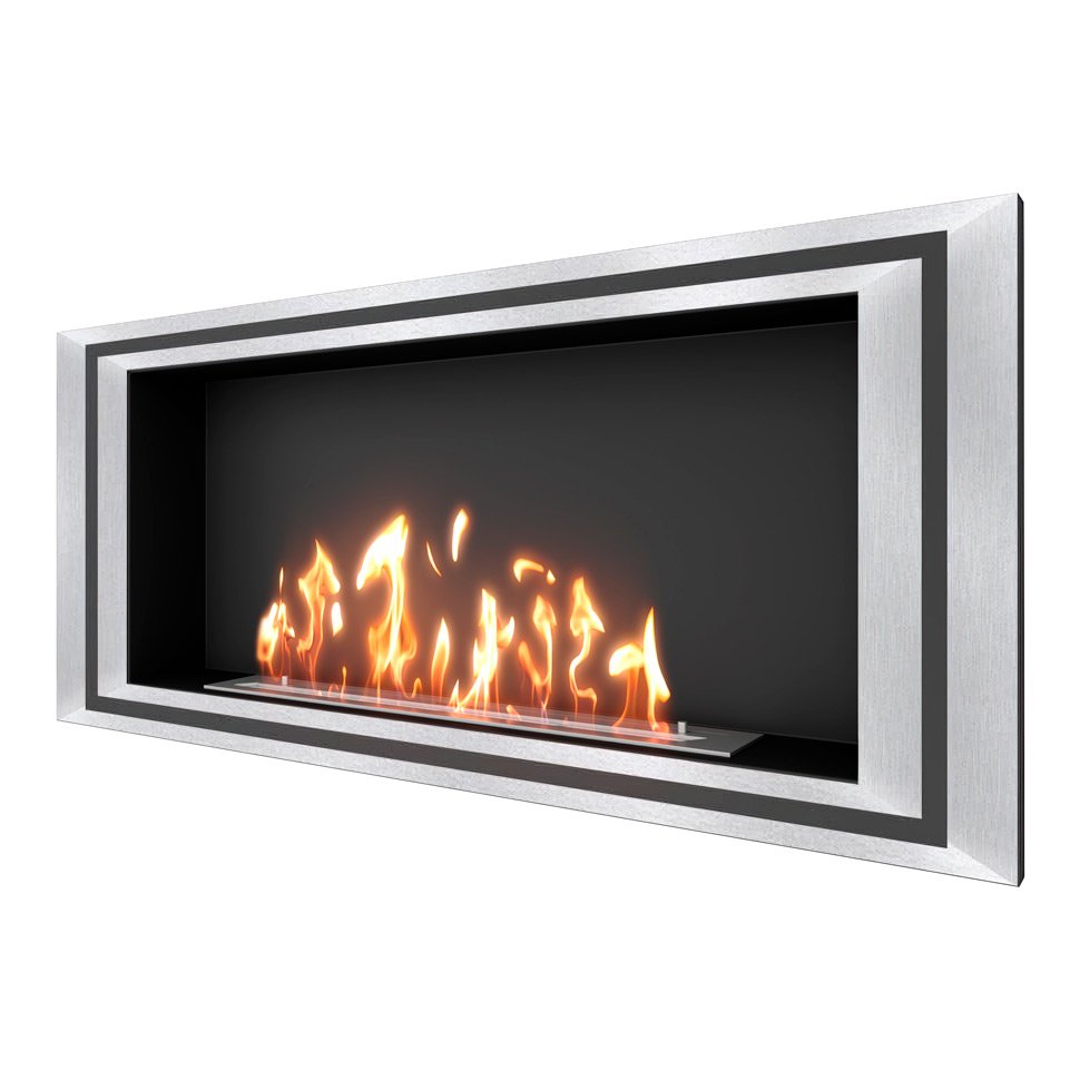 Биокамин встраиваемый SteelHeat LONG-D 1200 Биокамин встраиваемый SteelHeat LONG-D 1200