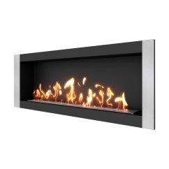 Биокамин встраиваемый SteelHeat ONE-V 1400 XL