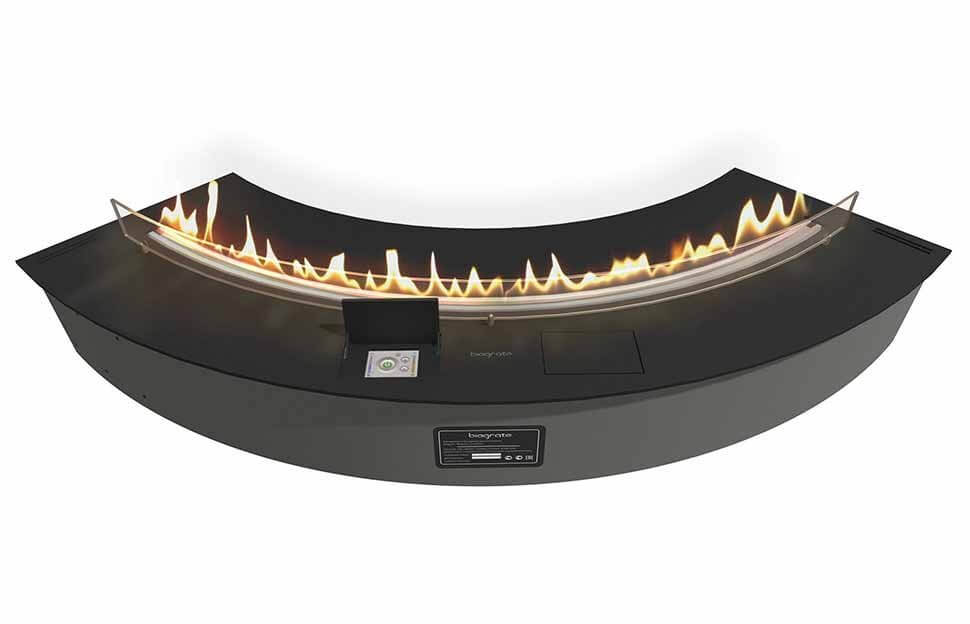 Автоматический биокамин SmartFire L 1300 curve Biograte