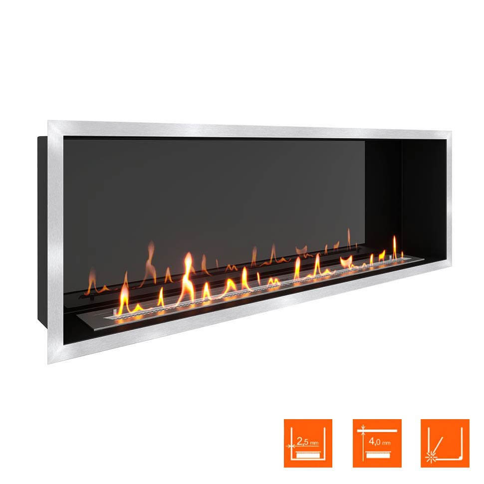 Биокамин встраиваемый SteelHeat LEADER-SH 1300 XL