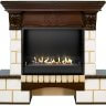Биокамин в портале Firezo Pierre luxe Шампань Темный дуб, стандарт фото 1