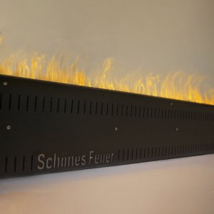 Электрический паровой очаг Schones Feuer 3D FireLine 2400 черный