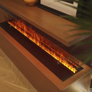 Электрический паровой очаг Schones Feuer 3D FireLine 2400 черный